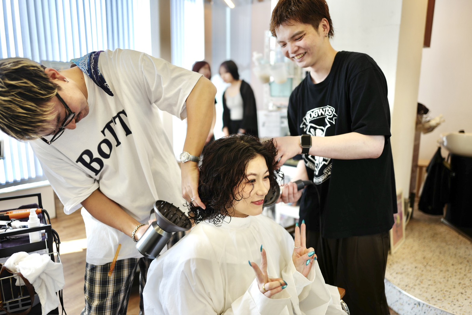 癒やしの空間の様子