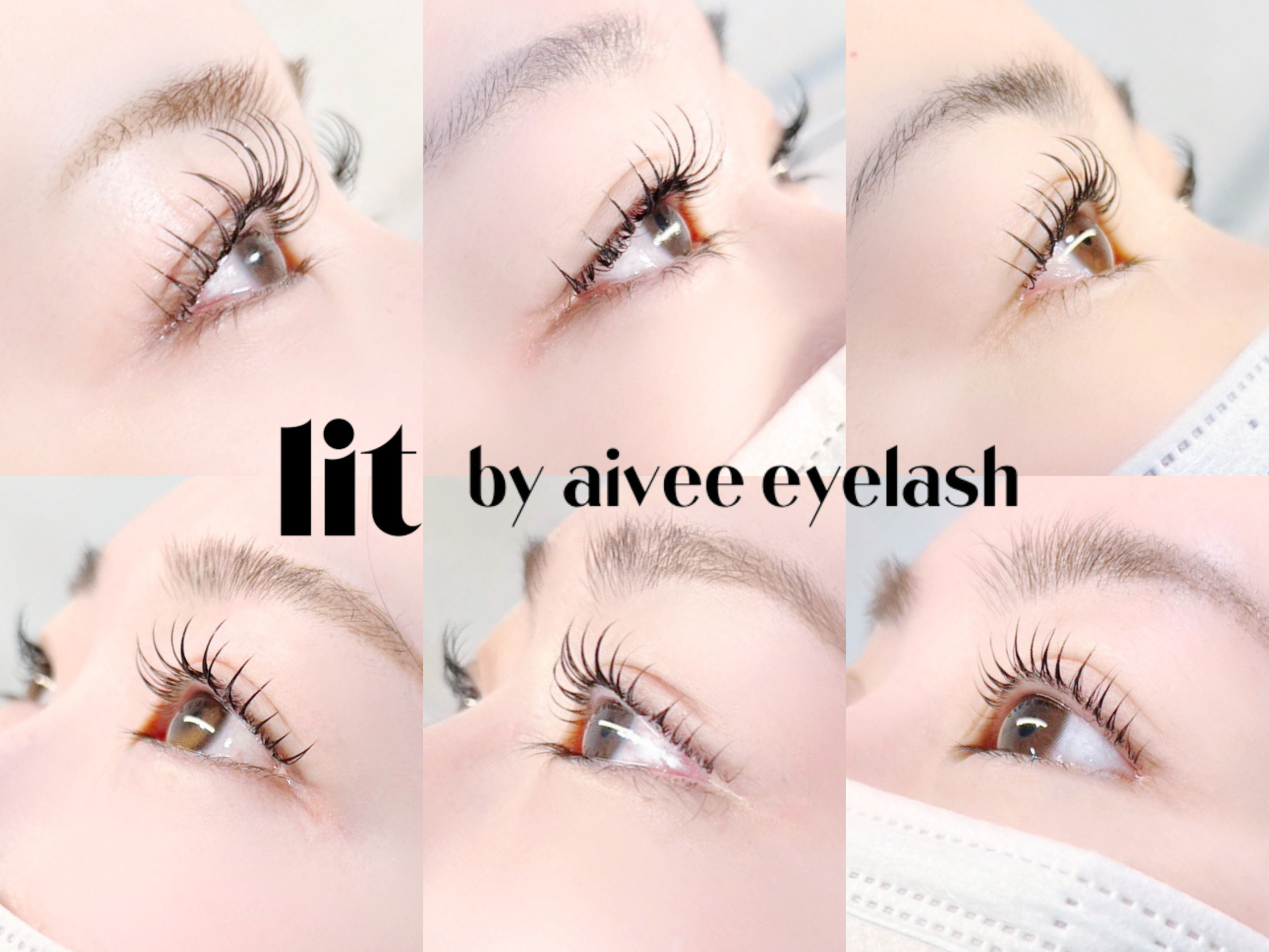 lit by aivee eyelash スタイル